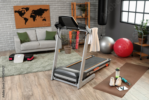 Interior of living room wit...