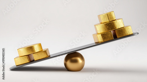 Golden Balance: Two unequal...