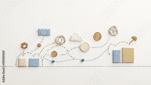 Data Pathway: Abstract illu...