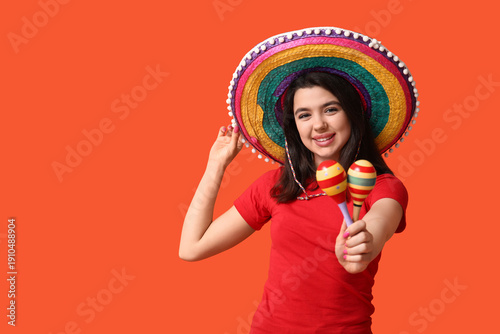 Beautiful young happy woman...