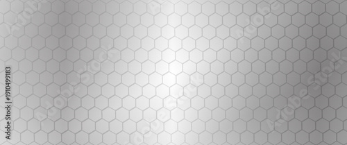 Hexagonal pattern cyberspace green background. Hexagon Grid tech pattern. Eps 10
