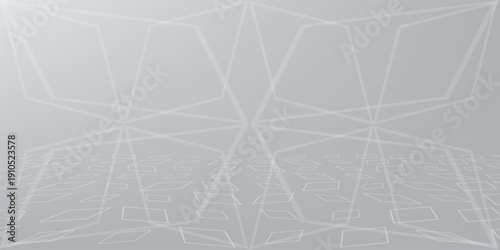 Website header or banner design with abstract polygonal background and connecting dots and lines. Global network connection. Digital technology with plexus background and space for your text