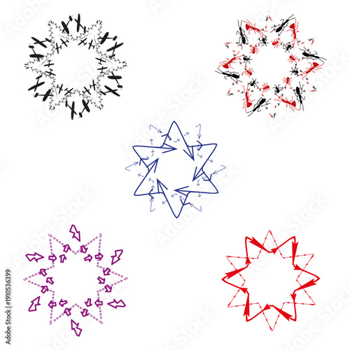 звезды  разные 90