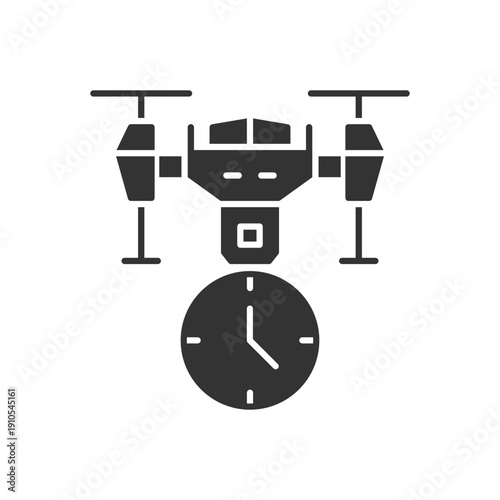 Drone Clock Icon