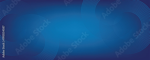 Bright blue dynamic abstract vector background with diagonal lines. 3d cover of business presentation banner for sale event night party. Fast moving soft circle wave line stripe decoration