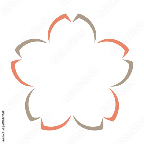 和風フレームデザイン