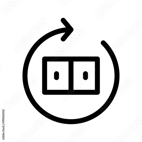 Refund Icon Vector Symbol Design Illustration
