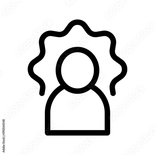 Clown Icon Vector Symbol Design Illustration