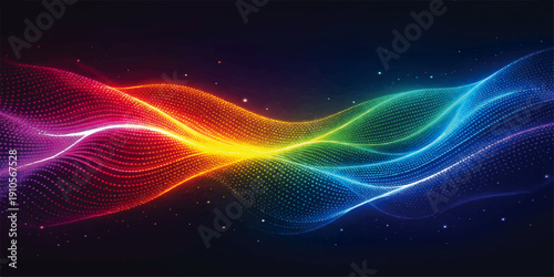 Glowing blue fractal waves burst with futuristic energy and light patterns in this abstract motion design art