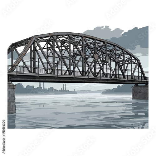 Lebaran celebration with mosque and crescent moon decorations