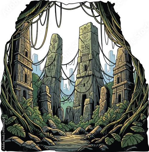 Eid Mubarak celebration with mosque and crescent moon at night