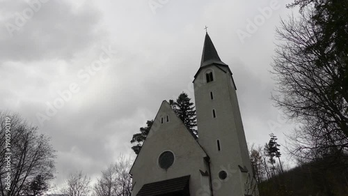 Wallpaper Mural Evangelical Church in Tatranska Lomnica, Slovakia Torontodigital.ca