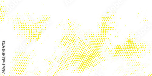 Gold falling down confetti background. Repeated golden dotted glitter pattern. Yellow, orange and golden dots wallpaper.