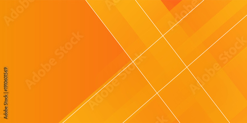 Modern abstract orange banner background. Dynamic shapes composition. Vector eps 10