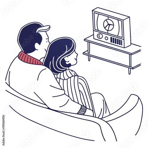 Watching Movie Night