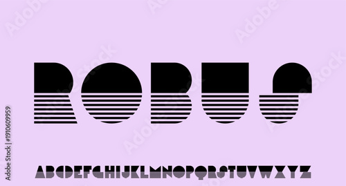 display font RETRO VINTAGE typeface to make your brand looks premium