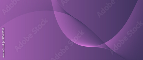 Elegant abstract background featuring flowing purple waves and smooth gradients. Perfect for modern design projects, presentations, and digital wallpapers.