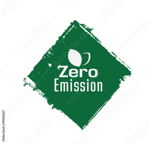zero emission text