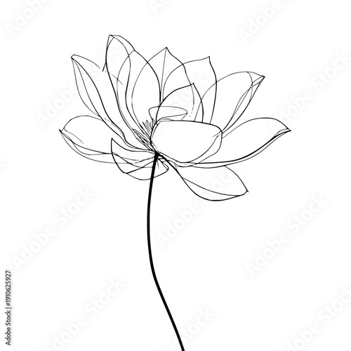 Modern fire station building vector illustration, symbolizing urban emergency services and community safety with bold lines and a striking red color