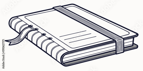 A vintage book with a ribbon bookmark, lying on a flat surface