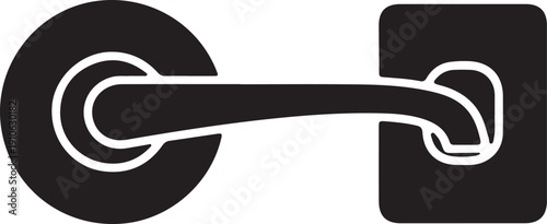  handle icon on white background.