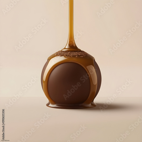 Chocolate on honey flash