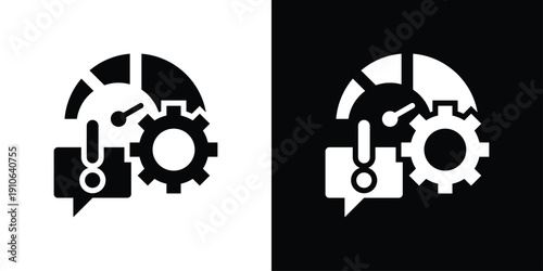 Response Icon Sheet Black And White