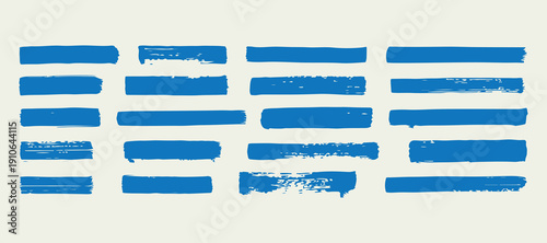 Blue Brush Strokes Clipart, Watercolor Stripe Lines Set, Ocean Water Splash Elements, Blue Horizontal Line Graphic, Abstract Paint Stroke Design, Digital Scrapbook Blue Dividers, Nautical Blue Texture