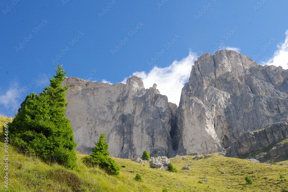 Obraz premium high mountain landscape