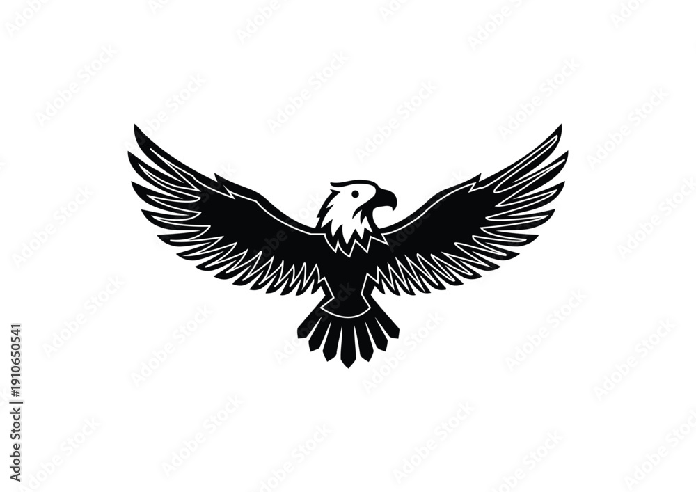Obraz premium eagle in the form
