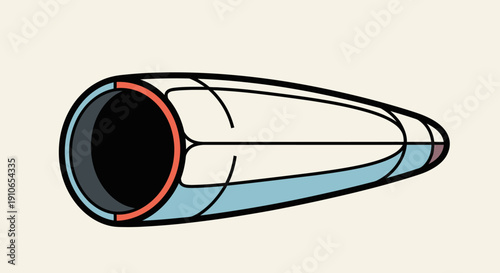 Illustration of a whisk viewed from the side, showcasing its sleek design and metallic sheen, referencing whisk_1eknqu_via_RJ_Whisk_Auto.eps