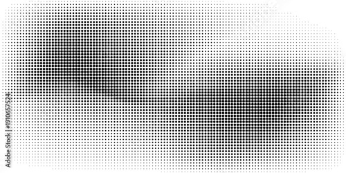 Halftone dotted abstract background. Grain gradient texture background with dots. Noise Stipple pointillism pattern. Sand, grain, grunge stipple effect. Abstract texture, engraved overlay. Vector