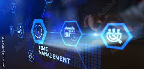 Time Management and Productivity Optimization with Digital Planning Tools.