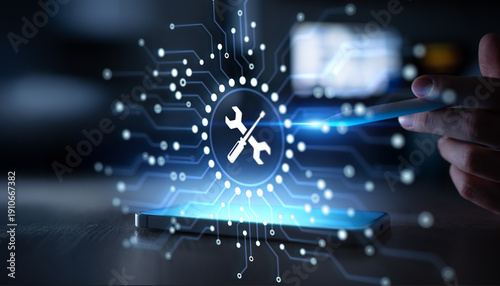 Digital Tools and Technical Maintenance Solutions for System Efficiency.