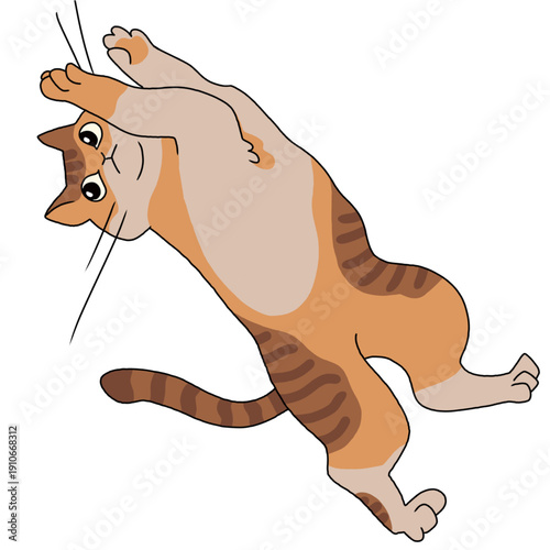 Cute and adorable cat with a sweet expression, captured in a cozy and charming setting. This high-quality image highlights the playful and lovable kitten, perfect for use in pet-related content, anima