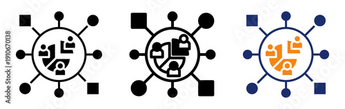 Segment Archetype Icon Collection Glyph & Mixed Style 