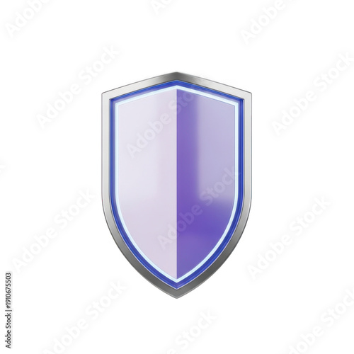 Free Download A high-quality, professional shield icon with a sleek blue outline and a subtle gradient effect, perfect for security and protection themes isolated on transparent background - GFXLoad