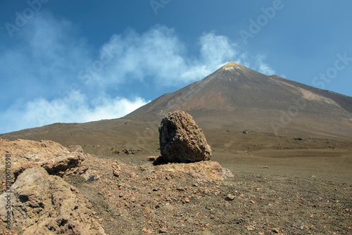 Wallpaper Mural Mount Etna on a Sunny Day, Sicily Torontodigital.ca