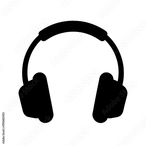 Headphones Icon Vector Symbol