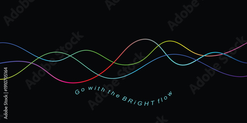 Technology abstract lines on white background. Undulate Grey Wave Swirl, frequency sound wave, twisted curve lines with blend effect	.