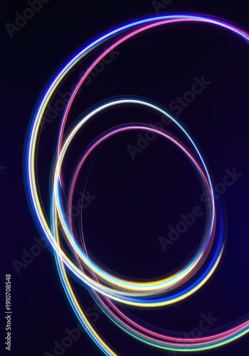 Dynamic swirling patterns of iridescent light creating an immersive, futuristic background texture with shifting colors and deep prismatic effects ,futuristic ,background ,dynamic