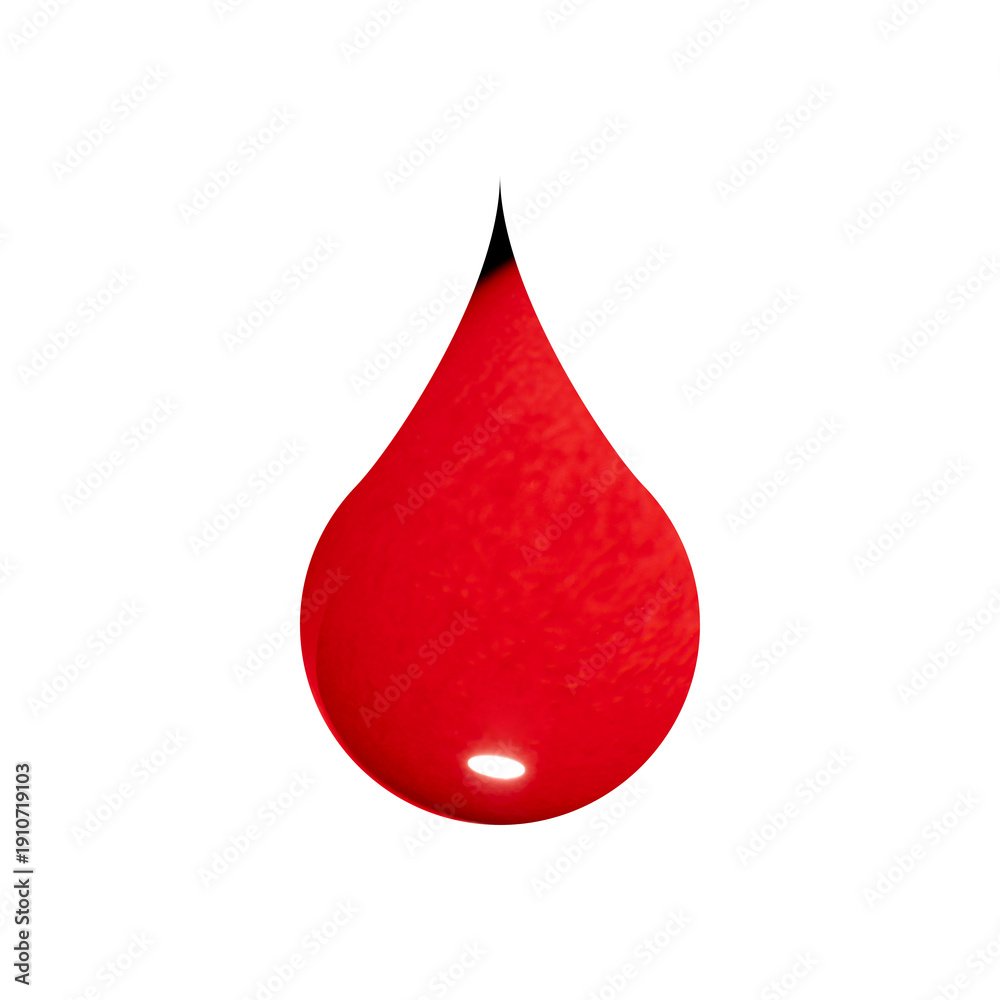 Obraz premium Gota roja gloss 