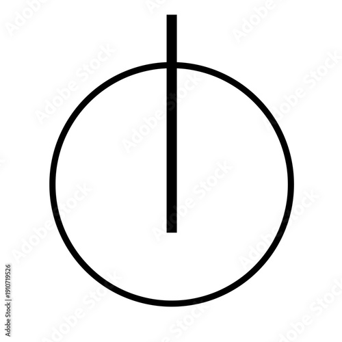 North direction icon for architecture sheets