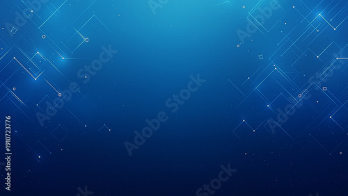 紺色の背景に薄くグリッドや回路が描かれた抽象素材