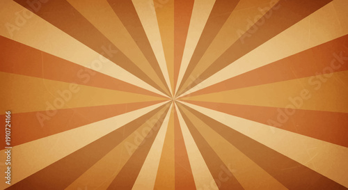 Vibrant orange sunburst pattern with radial gradient.