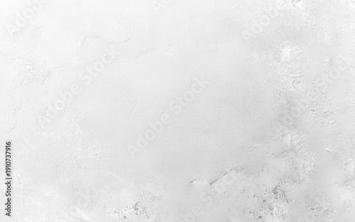 Light gray pastel white plain grayscale blank empty textured weathered cracked plastered peeling off whitewashed dry stained wall horizontal vector background. 