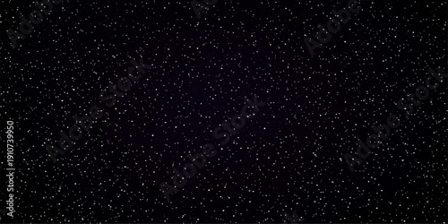 Abstract rain drops on a black window create a shimmering galaxy of water particles that look like a dark starry sky or a cosmic snowfall across the blue universe