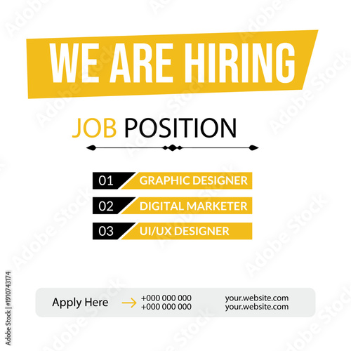 We are looking for passionate and skilled individuals
to join our growing team.