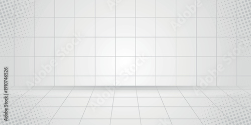 Abstract background with modern and futuristic checkered lines. Future technology concept for cover, banner, brochure, presentation, card and website. VOL. 2