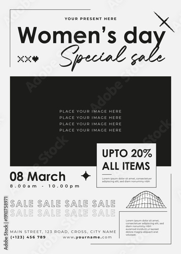 Women's Day Sale Flyer